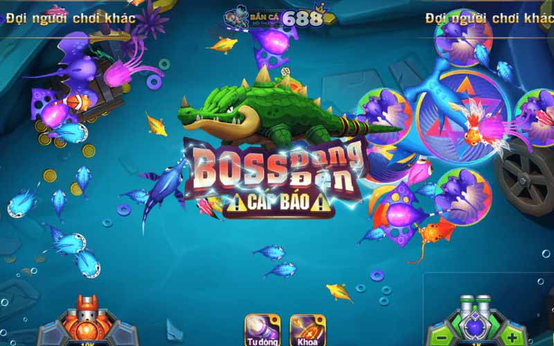 Bắn cá xèng đổi thưởng - Cực phẩm game giải trí ăn thưởng 2024 4 Sáng tạo thêm nhiều loại sinh vật biển như nàng tiên cá, rồng, thủy quái, long vương để game thêm hấp dẫn