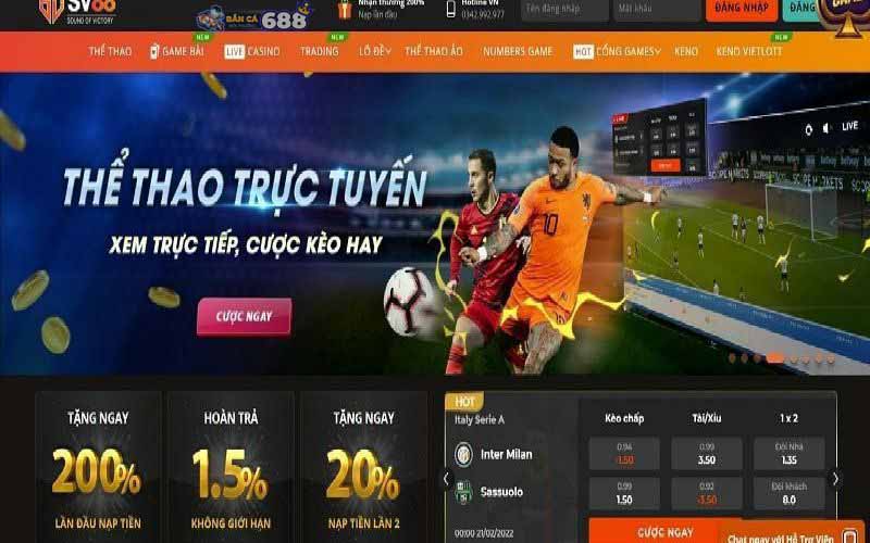Cách chơi cá cược thể thao tại nhà cái SV88 cho tân thủ 2 Thể thao Sv88 Club có nhiều điểm mạnh