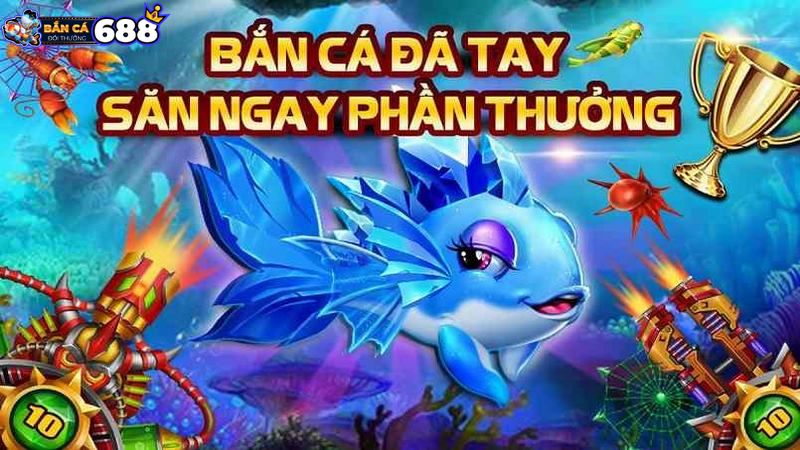 Vua Săn Cá - Ông Hoàng Bắn Cá Đổi Thưởng 3 Phần thưởng hấp dẫn chỉ có tại trò chơi